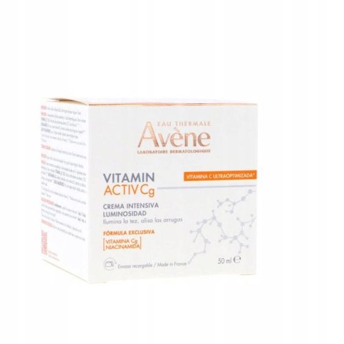 AVENE Vitamin Activ Cg - Krem za lice koji osvjetljava kožu, 50ml
