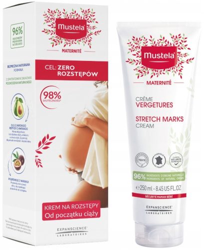 Mustela Maternite 3 u 1 krema protiv strija, 250 ml