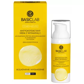   BasicLab Krem s Vitaminom C i Peptidima za Sve Tipove Kože 50ml