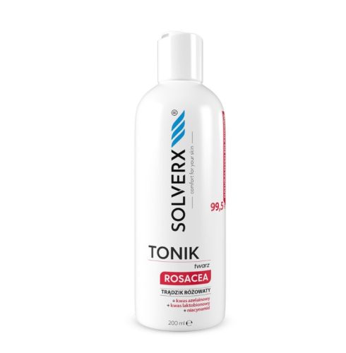 Solverx Rosacea Tonik za Lice 200 ml - Za Nježnu i Zdravu Kožu