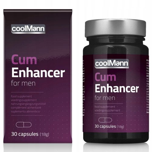 CoolMann Cum Enhancer - Prirodne Kapsule za Podršku Proizvodnji Sperme
