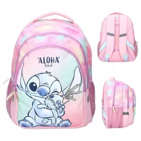   Vadobag Ruksak Stitch Wild Energy s 3 pretinca - Ružičasta Galaktika