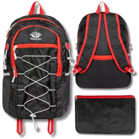   Lagan i sklopivi turistički ruksak s džepovima i držačem za štapove