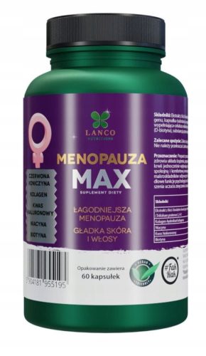 Menopauza Max - Prirodna Potpora za Žene u Menopauzi i Premenopauzi