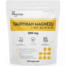   Taurinat magnezija s bioaktivnim vitaminom B6 – Kapsule za umor i podršku mozgu