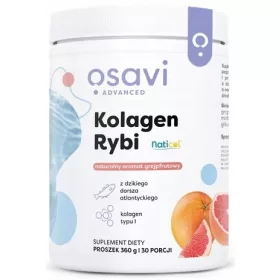   Kolagen Rybi z Witaminą C i Naturalnym Aromatem Grejpfrutu - OSAVI