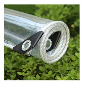 Prozirna vodootporna PVC cerada/2,5M x 4M