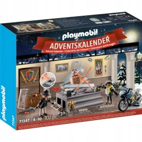    Playmobil Adventski kalendar Policija: Pljačka muzeja 71347