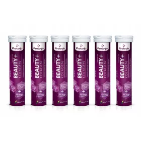   Protego BEAUTY+ Kolagen s Okusom Jagode i Rabarbare, Tablete za Bruseće