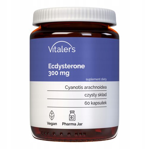 Vitaler's Ecdysterone 300 mg - 60 kapsula za poboljšanje anabolizma mišića