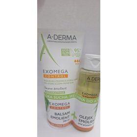   A-Derma Exomega Control Balsam emolijent 200 ml + Ulje za tuširanje 100 ml