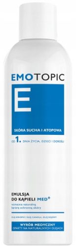Emotopic MED+ Emulzija za kupanje 400 ml - Idealno za osjetljivu kožu