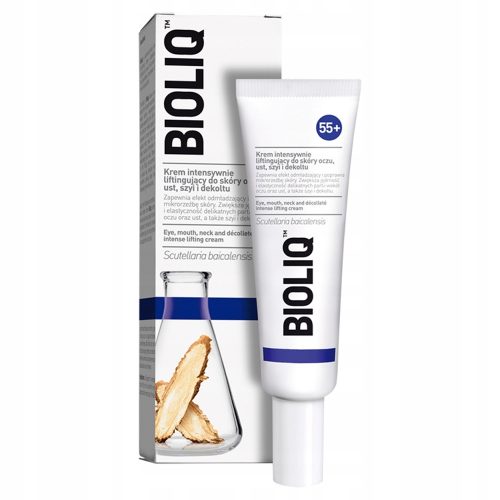 BIOLIQ 55+ Intenzivni Lifting Krema za Oči, Usne, Vrat i Dekolte 30ml