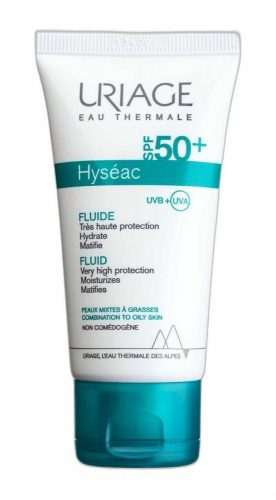 Uriage Hyseac Fluid za Zaštitu od Sunca SPF50 50ml za Masnu i Mješovitu Kožu