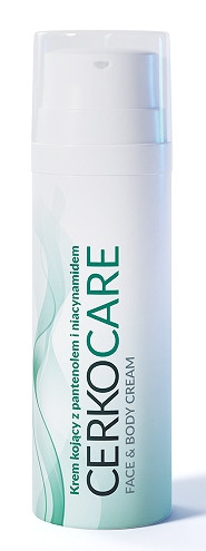 CERKOCARE umirujući krema s pantenolom i niacinamidom za lice i tijelo 50 ml