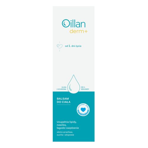 Oillan Derm+ Balzam za Tijelo 400 ml - Idealan za Osjetljivu Kožu