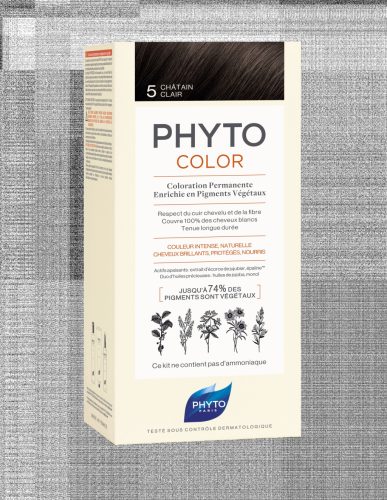 Phyto Color Trajna boja za kosu s biljnim pigmentima - Svetli kesten