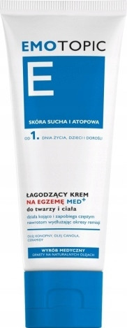 Emotopic E MED+ krem za ublažavanje simptoma ekcema za lice i tijelo 75 ml
