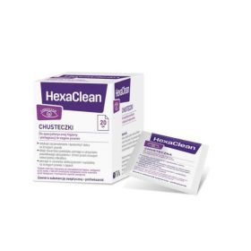   HexaClean Maramice za Specijaliziranu Higijenu Brzegova Očnih Kapaka, 20 Komada
