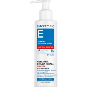  EMOTOPIC Bacteria Control - Emulzija za pranje lica i tijela 190ml
