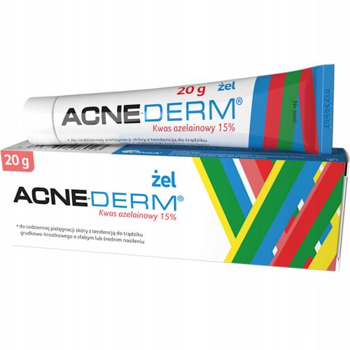 Acnederm gel 20 g - Gel za lice protiv akni s azelaičnom kiselinom