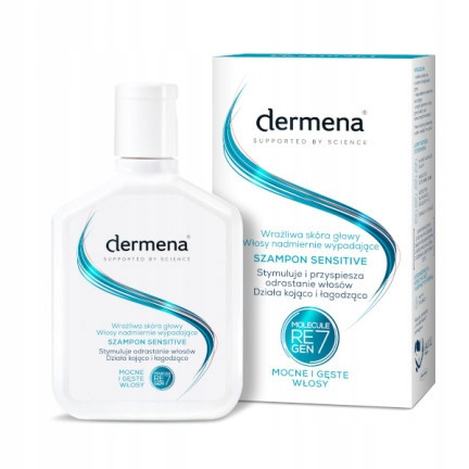 Dermena Sensitive - Šampon za osjetljivo vlasište i obilno ispadanje kose, 200 ml