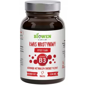 Niacin (Vitamin B3) - Biowen 120g Suplement bez dodataka