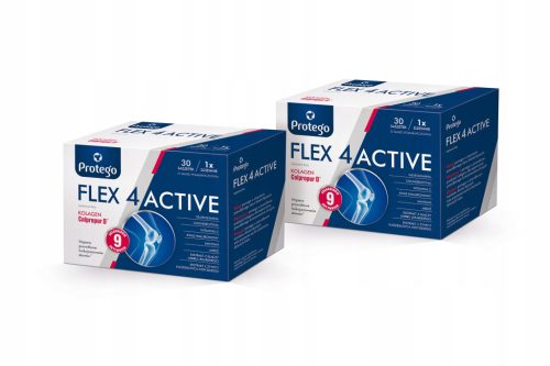 Protego FLEX 4Active s kolagenom - 2x30 narančastih vrećica za zdravlje zglobova