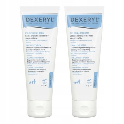 Set od 2 kreme Dexeryl Emollient za suhu i atopičnu kožu 250 ml