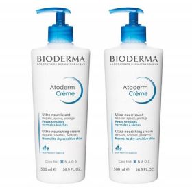   Bioderma Atoderm Ultra-nutritivna krema za lice i tijelo, set 2x500 ml