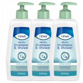   Set od 3x TENA Proskin Shampoo & Shower - 2 u 1 Gel i Šampon