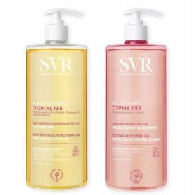   SVR Topialyse gel za pranje i ulje za tijelo za osjetljivu kožu, 1000 ml
