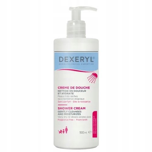 Dexeryl Shower krem za tuširanje, 500 ml - nježno i hidratantno čišćenje