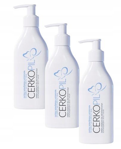 Hipoalergijski Cerkopil gel za nježno čišćenje kože - 300 ml s pumpicom