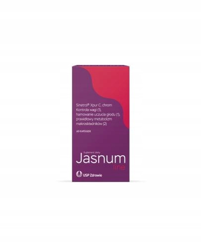 Jasnum Line: Dodatak prehrani s Sinetrol Xpur C i kromom, 60 kapsula
