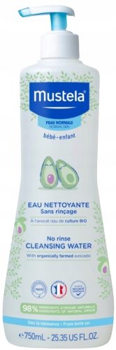 Čistač za bebe bez ispiranja s organskim avokadom, 750 ml