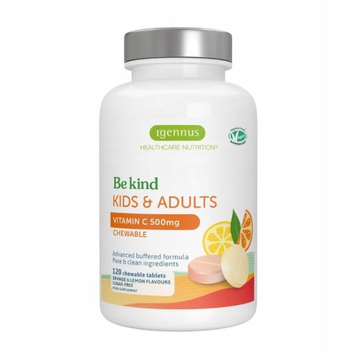 Vitamin C Žvakaće Tablete bez Šećera s Okusom Naranče i Limuna - 120 kom