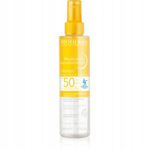 Bioderma Photoderm Eau Solaire SPF 50+ Vodootporna zaštitna voda 200 ml