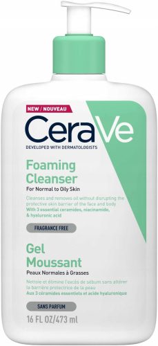 CeraVe Gel za Čišćenje Lica i Tijela 473 ml - Hipoalergijski i Bez Mirisa