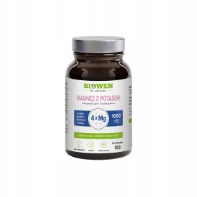   Magnez s Potasiom Biowen 1000 mg - 100 kapsula za zdravlje i energiju