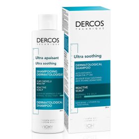   Vichy Dercos Ultra Soothing - Ultraumirujući šampon za normalnu i masnu kosu 200ml