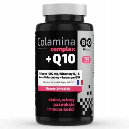 Bio Organic Colamina 1000 + D3 + Q10 - Kompleks za Zdravlje Kože i Kostiju