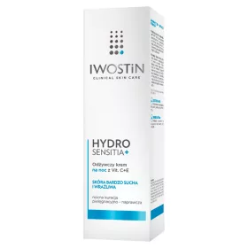  IWOSTIN HYDRO SENSITIA Hranjiva noćna krema s vitaminom C i E