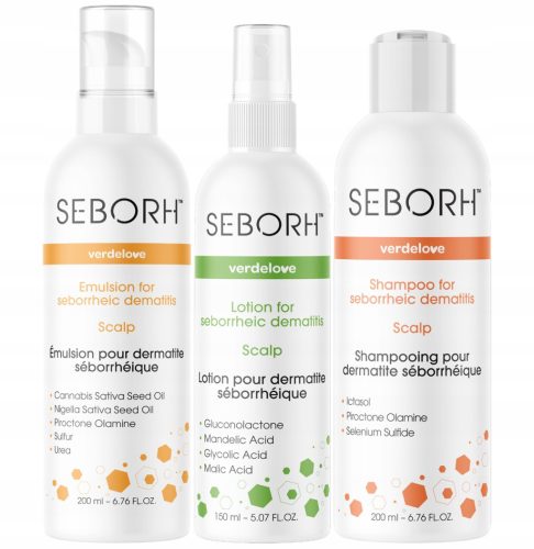 Seborh Set za Njegu Kože Glave s Seboreičnim Dermatitisom