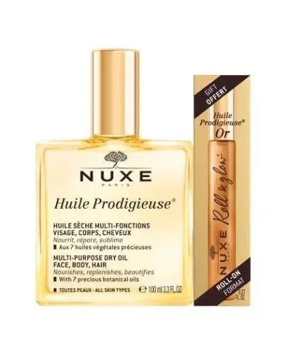 Nuxe Huile Prodigieuse Set sa Suhih Ulja za Lice, Tijelo i Kosu, 108 ml