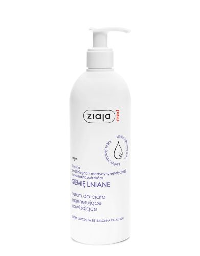 Regenerativno i hidratantno serum za tijelo s lanenim sjemenkama, 400ml – Vegan