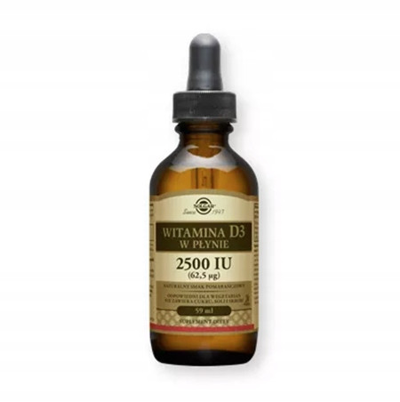 Solgar Vitamin D3 2500IU (59ml) - Tekući dodatak prehrani