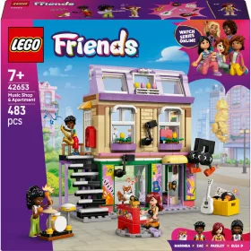  LEGO Friends 42653 Friends 42653 Glazbena trgovina i stan