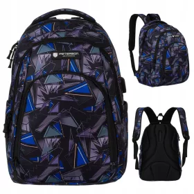   Potpuno opremljen školski ruksak za učenike razreda 3-6+, vodootporan i s A4 formatom