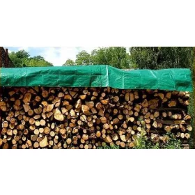 Visokokvalitetna cerada za pokrivanje drva 1,5x6m, zelena